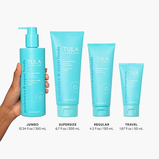 TULA Skin Care Cult Classic Purifying Face Cleanser other products